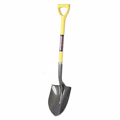 WESTWARD 12V170 Round Point Shovel 27 in Handle 14 ga.