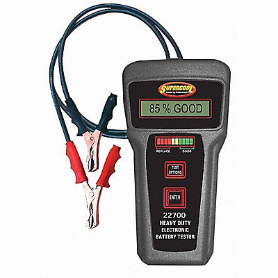 SUPERCOOL 22700 Battery Tester 12to36 VDC Digital