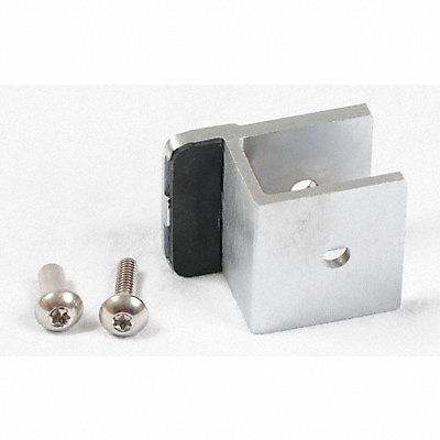 ASI GLOBAL PARTITIONS 408562306 Door Stop and Keeper Zinc Brushed