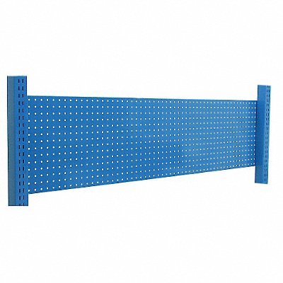 BENCHPRO PB72BL G4866 Pegboard Backwall 72 W x 2 D x 14 H Blue