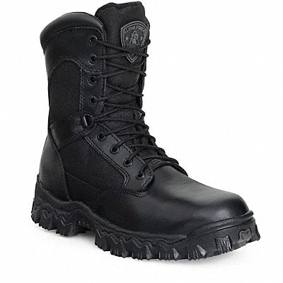 ROCKY FQ0006173 8-Inch Work Boot W 8 Black PR