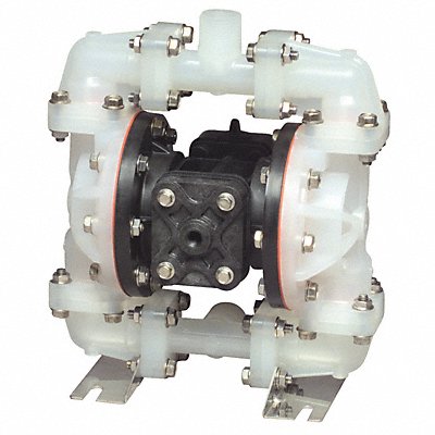 SANDPIPER S07B1P1PPNS000 Dbl Diaphragm Pump NPT TPV/PP 1/4in 23gpm
