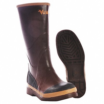 VIKING VW2913 G3086 Rubber Boot Unisex 13 Knee Brown PR