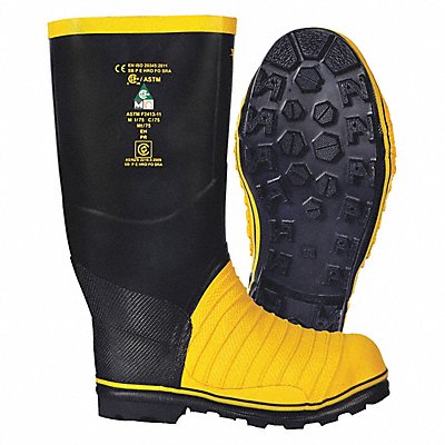 VIKING VW49T13 E4402 Rubber Boot Unisex 13 Knee Black PR