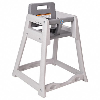 KOALA KARE PRODUCTS KB95001KD Plastic High Chair Unssbld Gry