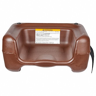 KOALA KARE PRODUCTS KB85509S Booster Seat 7 7/8 in H Brown PK4