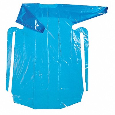 POLYCO 42480 Gown XL Blue Polyolefin PK50