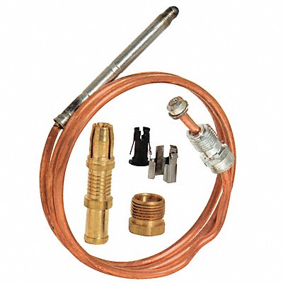 ROBERTSHAW 1980018 Thermocouple 18 in Cable 25 to 30mV