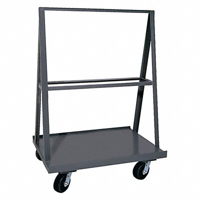 DURHAM MFG AF367295 Truck Grey w/ 6 x 2 Phenolic Castors