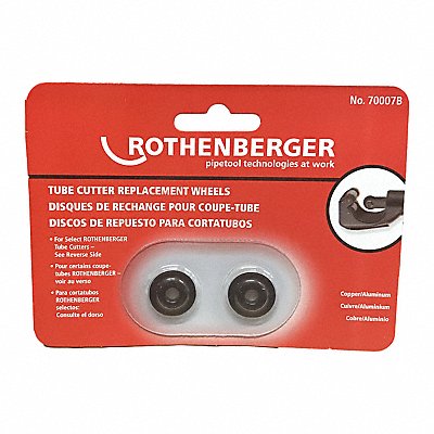 ROTHENBERGER 70007B Cutter Wheel Replacement PK2