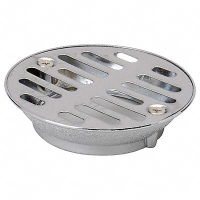 GRAINGER 1RLV5 Shower Drain 3 1/2 in Body H SS