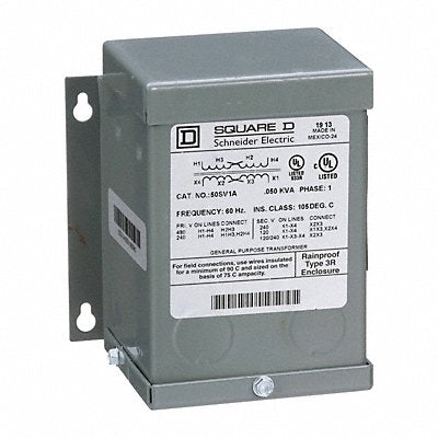 SQUARE D 50SV1A Transformer 50VA 240VAC 480VAC