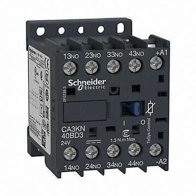 SCHNEIDER ELECTRIC CA3KN40BD3 Control Relay 600Vac 10Amp Iec +Options