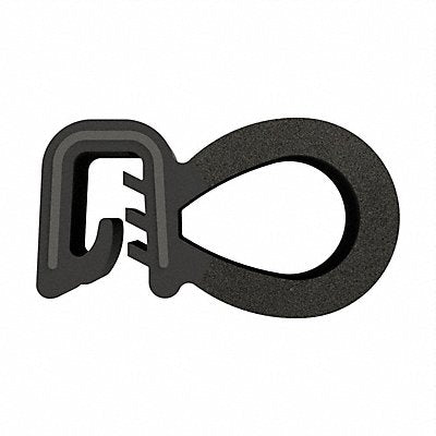FAIRCHILD 136210 Edge Grip Seal Side Bulb 10 ft EPDM