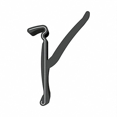 FAIRCHILD 13714X2 Edge Grip Seal Beltline WRSTP 8 ft Rubbr