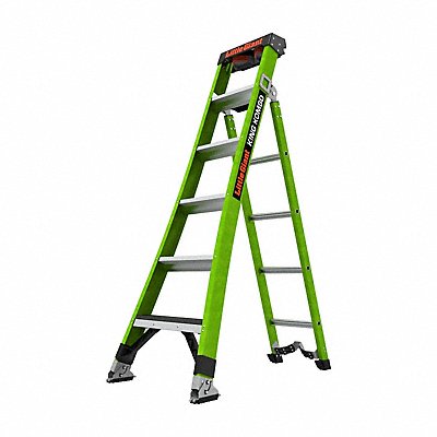 LITTLE GIANT 13906074 Fiberglass Combination Ladder