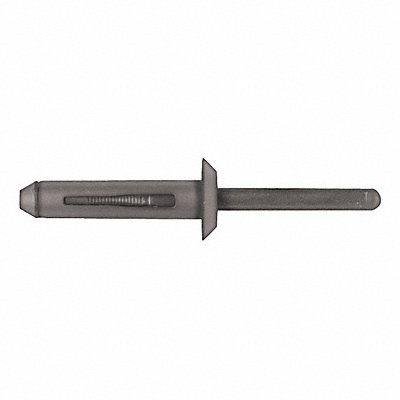 DISCO 1390PK100 Blk Nyln Blnd Rivets 1/4 Dia G/R 5/32