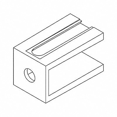 ANDERSON POWER PRODUCTS 1399G20 Mounting Wing For PP75 Blue