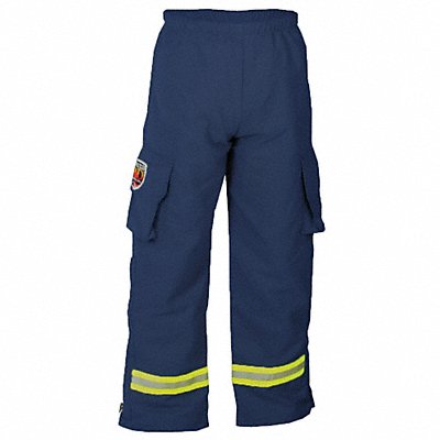 FIRE-DEX PPUSARNOMEXNAVYXL USAR Pant Navy XL Inseam 30 In.