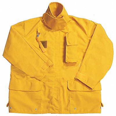 FIRE-DEX FS1J001S Wildland Coat Yellow Nomex S
