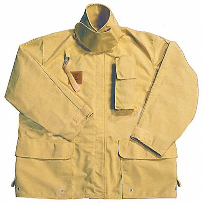 FIRE-DEX FS1J0072 Wildland Coat Tan Nomex No Trim 2X
