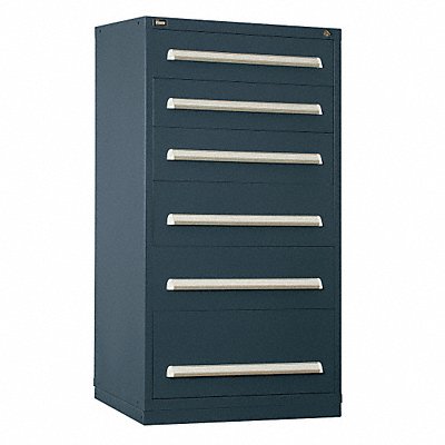 VIDMAR SEP3203AFTKAVG Modular Drawer Cabinet 59 x30 x28 Light Grey 6Drwr