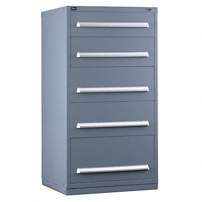 VIDMAR SEP3214ALVG Modular Drawer Cabinet 59 x30 x28  Grey 5Drwr