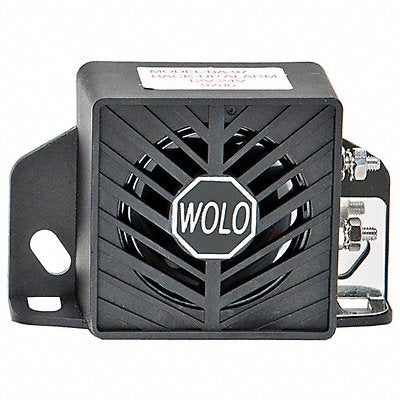 WOLO BA97 Back Up Alarm 97dB Black 2-1/2 in H