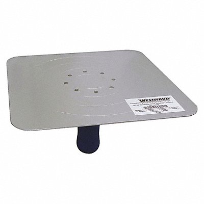 WESTWARD 13A762 Drywall Hawk 10 L 10 W Al ErgoSoftHndl