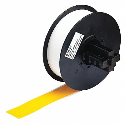 BRADY 113194 Label Tape Cartridge Yellow 1.125Inx100ft