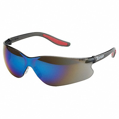 XENON SG14M Safety Glasses Blue Mirror Uncoated