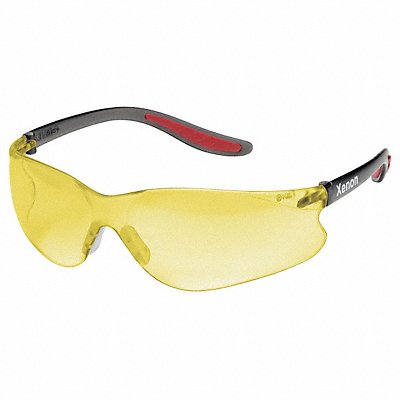 XENON SG14A Safety Glasses Amber Uncoated