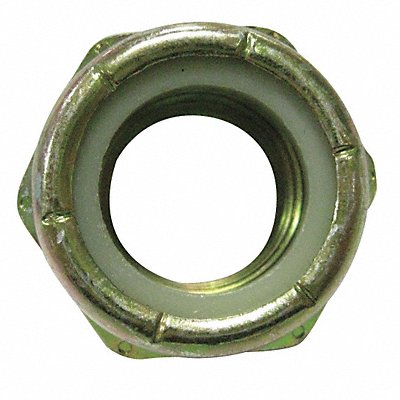 GRAINGER 13D994 Lock Nut Zinc Yellow Steel 5/8 -18 540PK