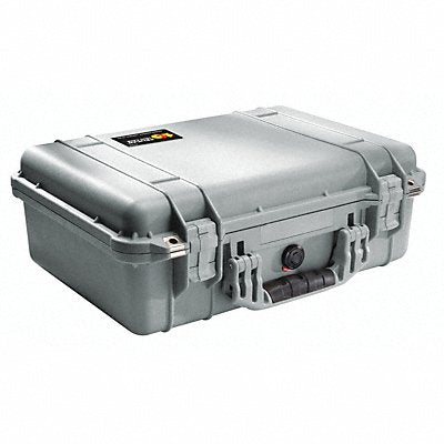 PELICAN 1500001180 G3128 Protective Case 4.31 in Double Throw Silver
