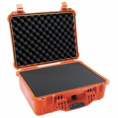 PELICAN 1520 G3131 Protective Case 4 15/16 in Double Throw Orange