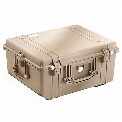 PELICAN 1610021190 G3138 Protective Case 8 37/64 in DblThrw Desert Tan