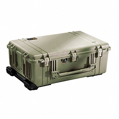 PELICAN 1650NF G3146 Protective Case 8 27/32 in Double Throw ODG