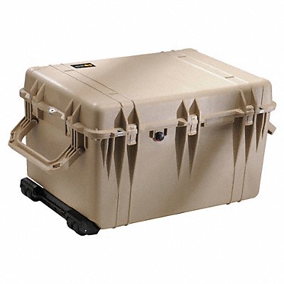 PELICAN 1660NF G3148 Protective Case 14 9/64 in DblThrw Desert Tan