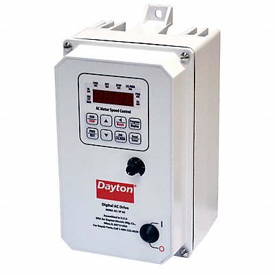 DAYTON 13E651 Variable Frequency Drive 1 hp 240V AC
