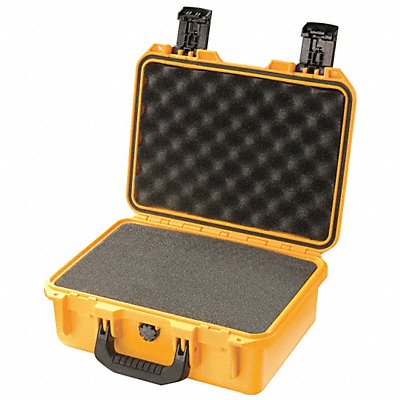 PELICAN IM2100 G3171 Protective Case 4 in Padlock Hasp Press Pull Yellow