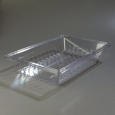 CARLISLE 1062807 Food Storage Container 26 in L Clear PK6