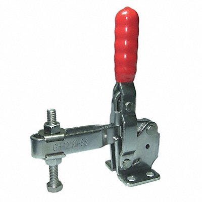 GRAINGER 13F619 Toggle Clamp Vertical Hold 750 Lb SS H 7.5