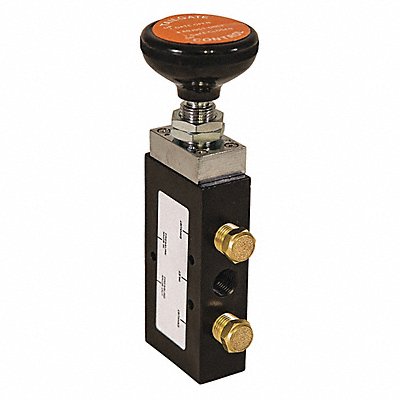 BUYERS PRODUCTS BAV020 Manual Air Valve Black Steel