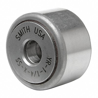 SMITH BEARING YR114XSS Yoke Roller 1 1/4 in Dia Std Double Sealed