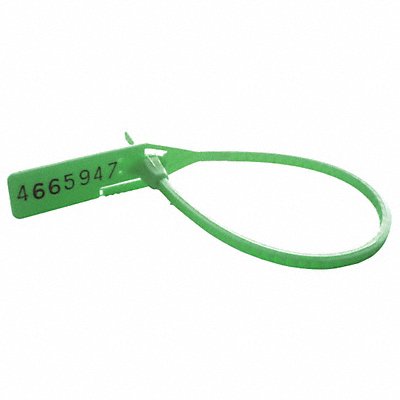 CORTECH PCPTS819 Cinch-up Locking Seal Green PK100