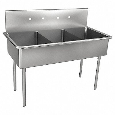 JUST MANUFACTURING NSFB34522J Just Scullery Sink Rectangle 15inx24inx12in
