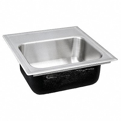 JUST MANUFACTURING SL1815A3J Just DropIn Sink Squar 12inx12inx7-1/2in