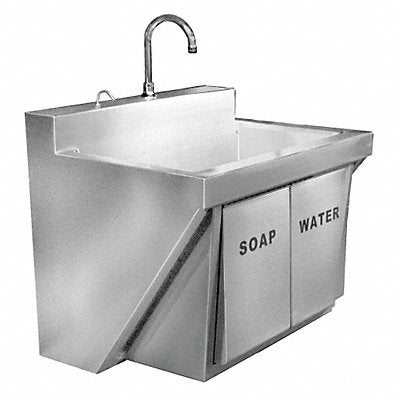 JUST MANUFACTURING JKS7701NPJ Just Scrub Sink Rectangle 30inx17-1/2inx11in