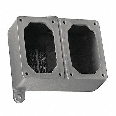 APPLETON ELECTRIC EFD210ANLQ Mounting Body 2Gang 1In Dead-End CF Alum