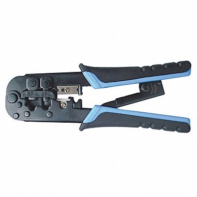 WESTWARD 13H873 Snagless Crimper RJ-45/12/11 7-1/4 L
